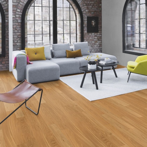 Инженерная доска Boen Maxi Nature Live Matt Ированная С Фаской 2v Дуб Натур с брашью (Текстурированная) 1000х100 мм EBL635FD - Вид №10