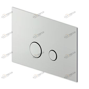 Z95340 Пластина для цистерн, контрольная пластина из нержавеющей стали, магнитное соединение, без видимых креплений. Совместим с Geberit Sigma 8 и Sigma 12. Zucchetti Isy 