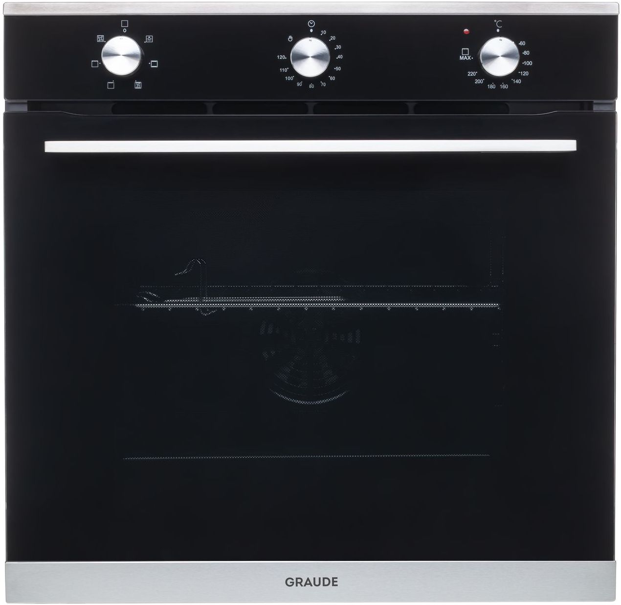1319573 Электрический духовой шкаф Graude BE 60.2 E черный STDN-0043681