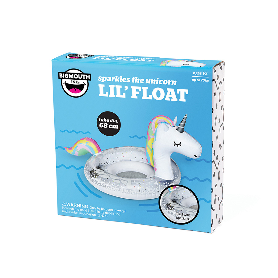 BMLF-0009-EU Круг надувной детский , unicorn BigMouth  - Вид №1