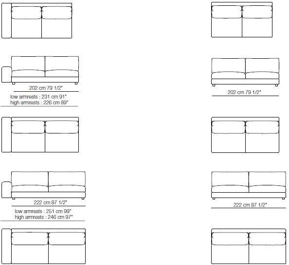 arflex Модульный тканевый диван Lee sun-id-1465811 - Вид №4