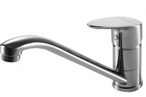 Смеситель для кухни низкий с изливом 220 мм DROP F74898C-2 bravat