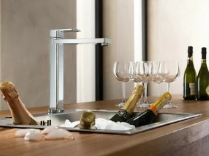 Nobili Rubinetterie Хромированный кухонный смеситель на одно отверстие Loop Lp90713cr