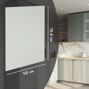 Фальшпанель Konsensa Кинель для кухонного шкафа 58×76.8 см серо-зеленый 89398721