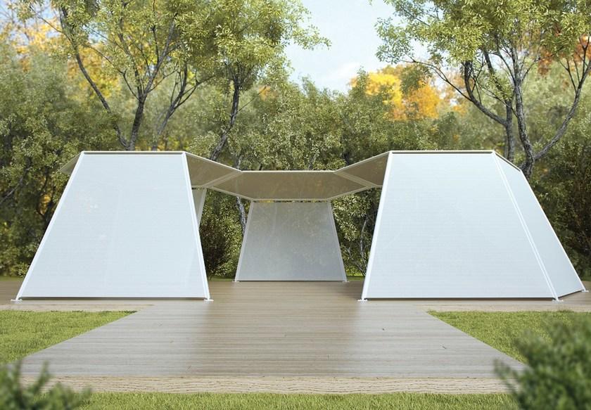 Paola Lenti Беседка из белого полотна sun-id-1480565 - Вид №9