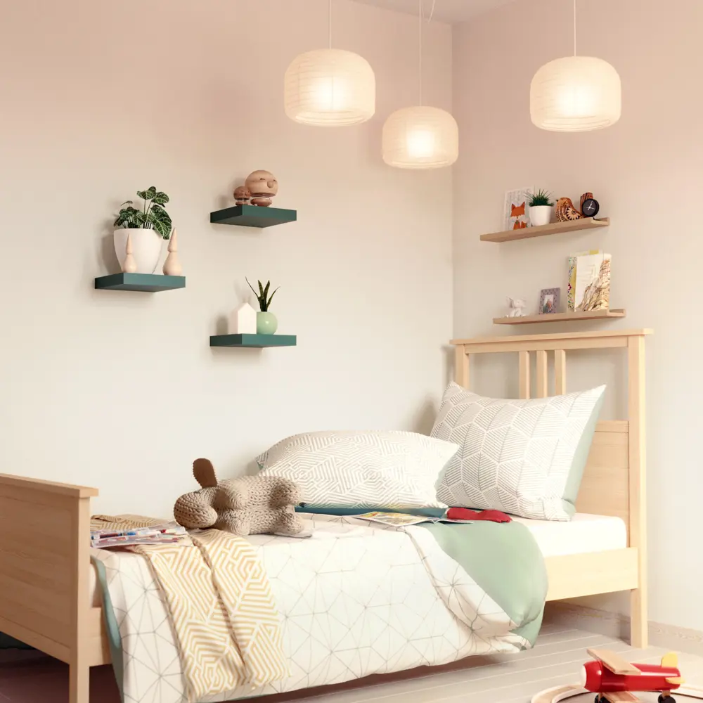 Полка настенная Spaceo Cactus 1 23x23.5 см МДФ цвет кактус 82877501 STLM-2211435  - Вид №8