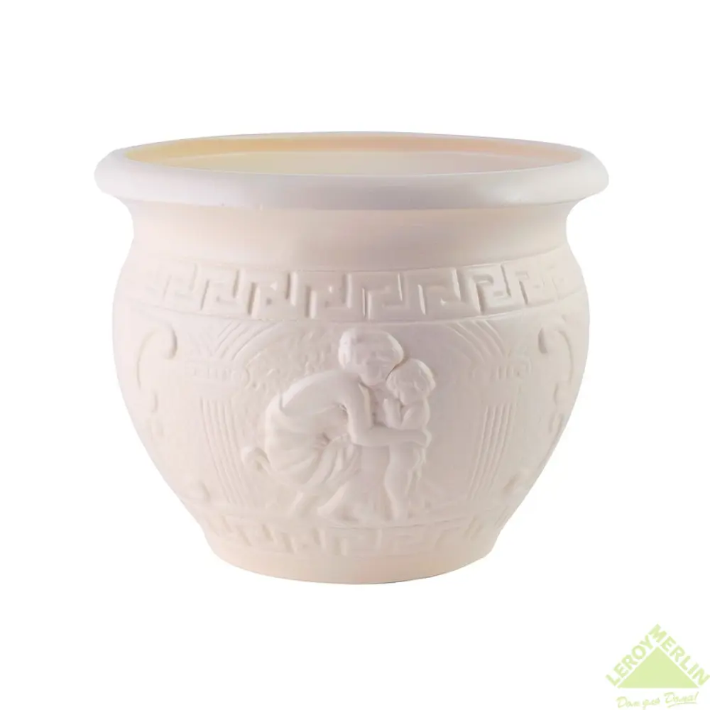 Керамический горшок Santreyd «Олимпия» с античным барельефом 16141465 STLM-0006589 - Вид №1