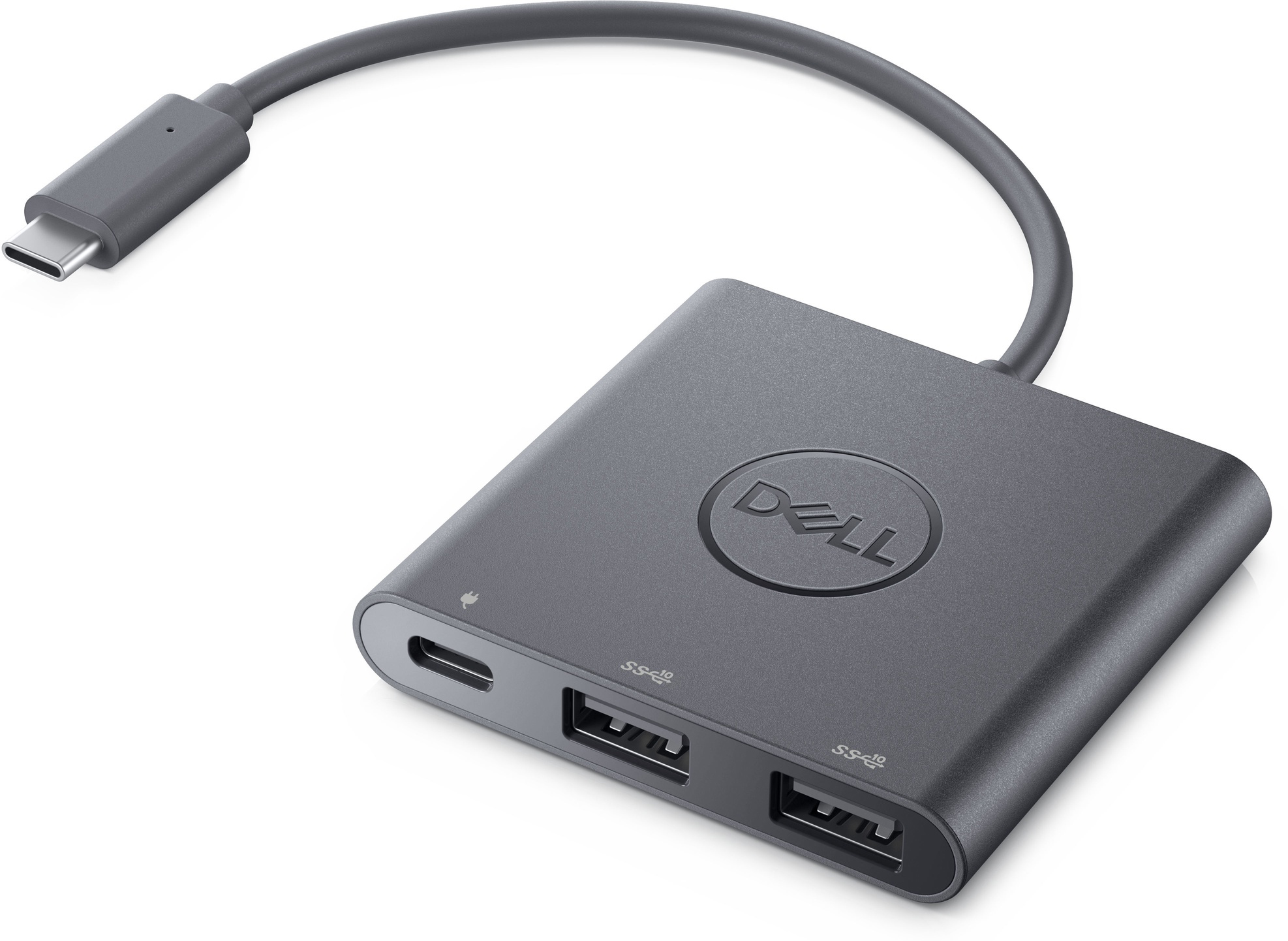 470-AEGX adapter usb-c/2*usb-a with power delivery Dell Santreyd 