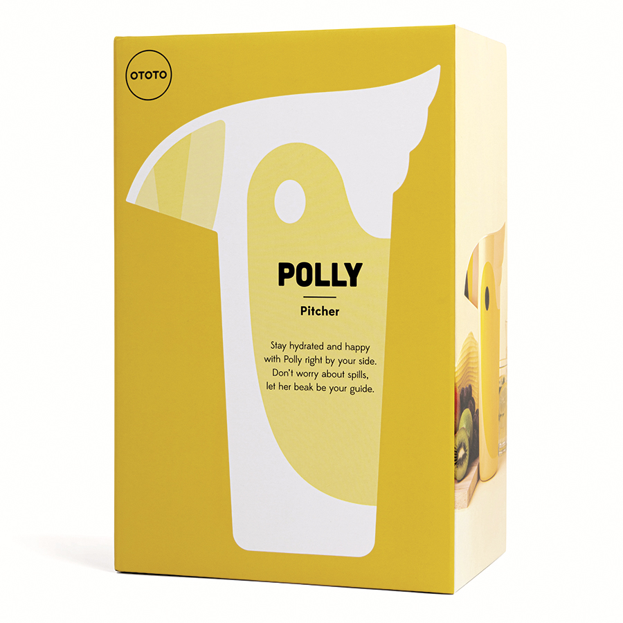 OT917 Кувшин , polly, желтый OTOTO  - Вид №7