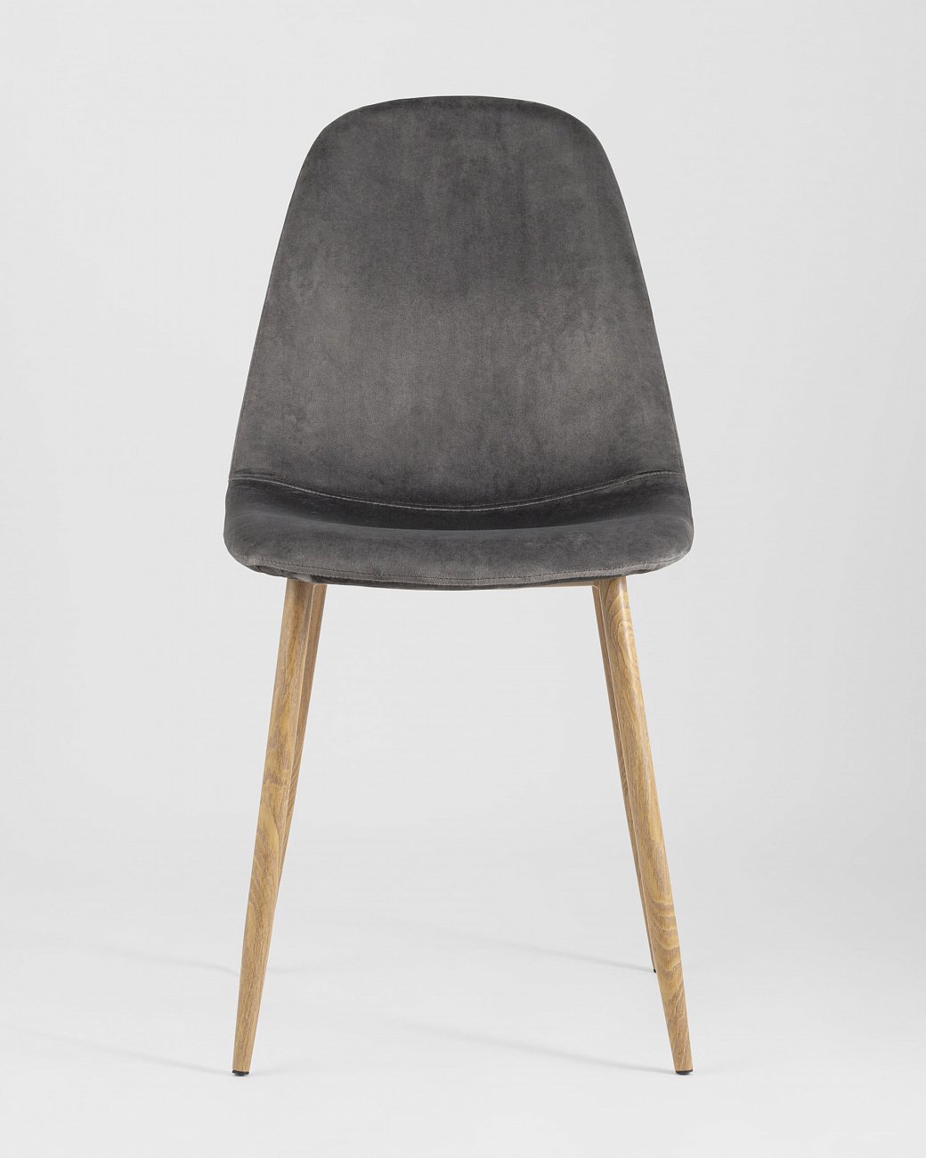 Стул со спинкой серый "Валенсия" STOOL GROUP ДИЗАЙНЕРСКИЕ, ИНТЕРЬЕРНЫЕ 00-3946284 Серый  - Вид №2