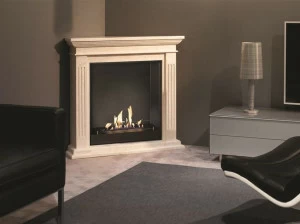 BRITISH FIRES Угловой металлический камин на биоэтаноле без дымохода