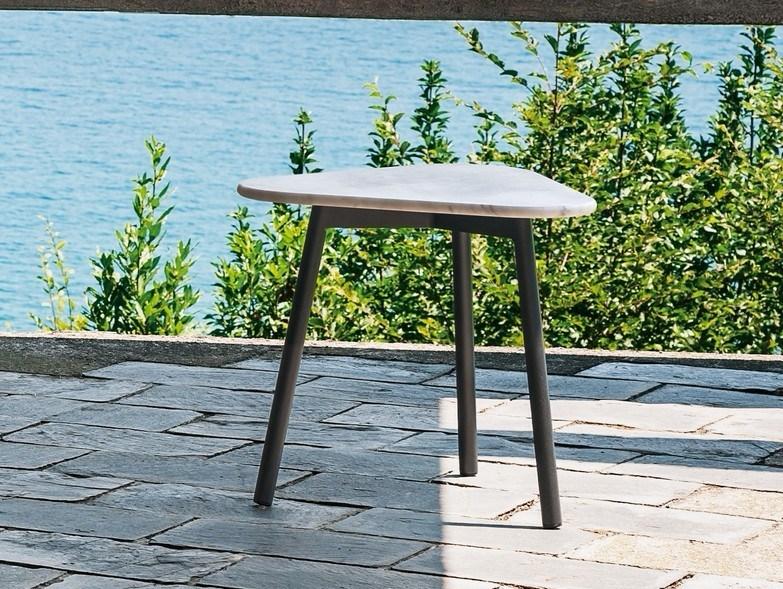 RODA Треугольный столик для сада из камня Piper sun-id-1487997 - Вид №3