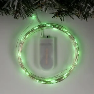 90641898 Электрогирлянда комнатная Luazon lighting 2433897 роса 5 м 50 ламп бесцветный 1 режим работы STLM-0958205