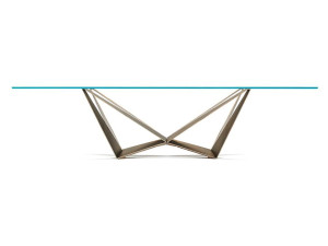 Прямоугольный Хрустальный стол