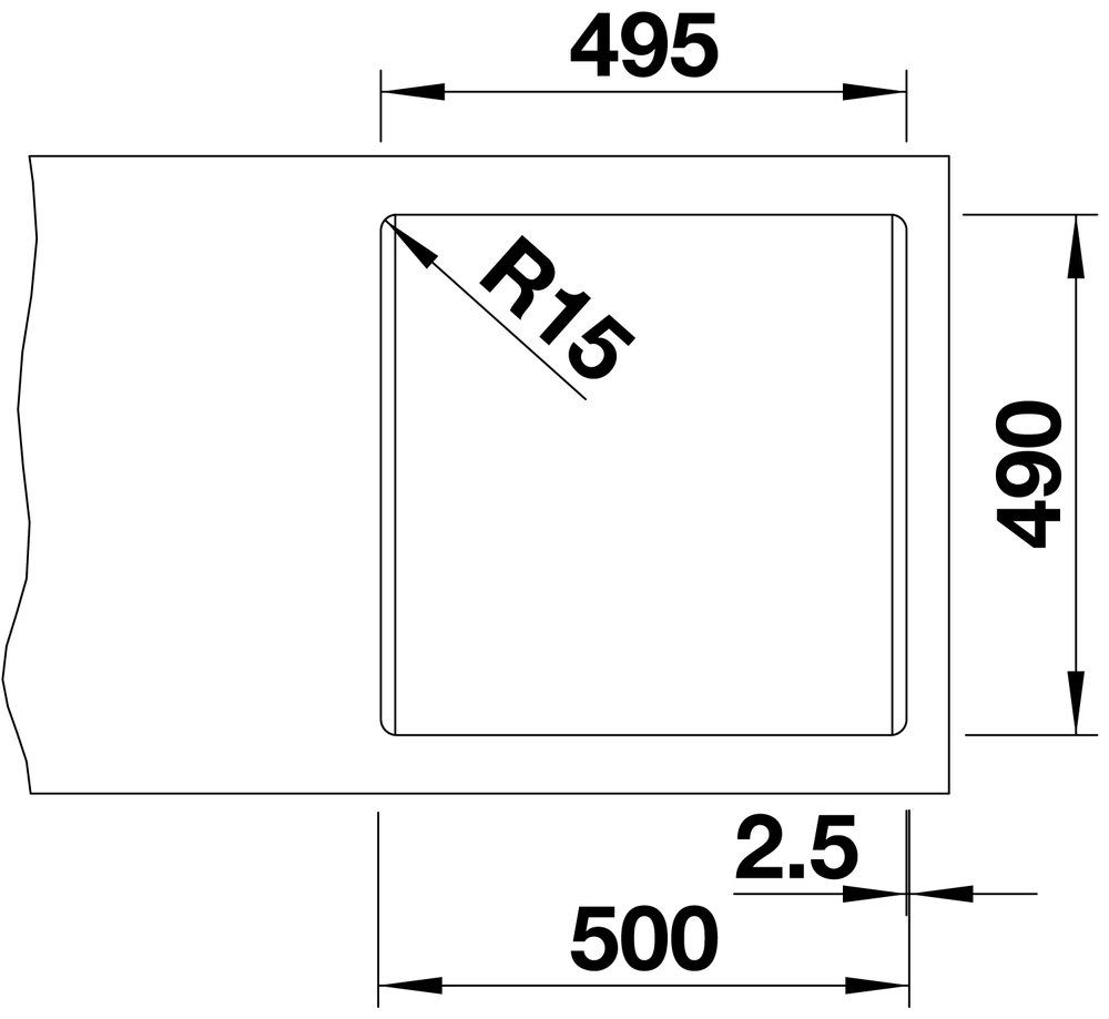 521677 Кухонная мойка Blanco Pleon 5 кофе  Blanco Pleon Кофе - Вид №7