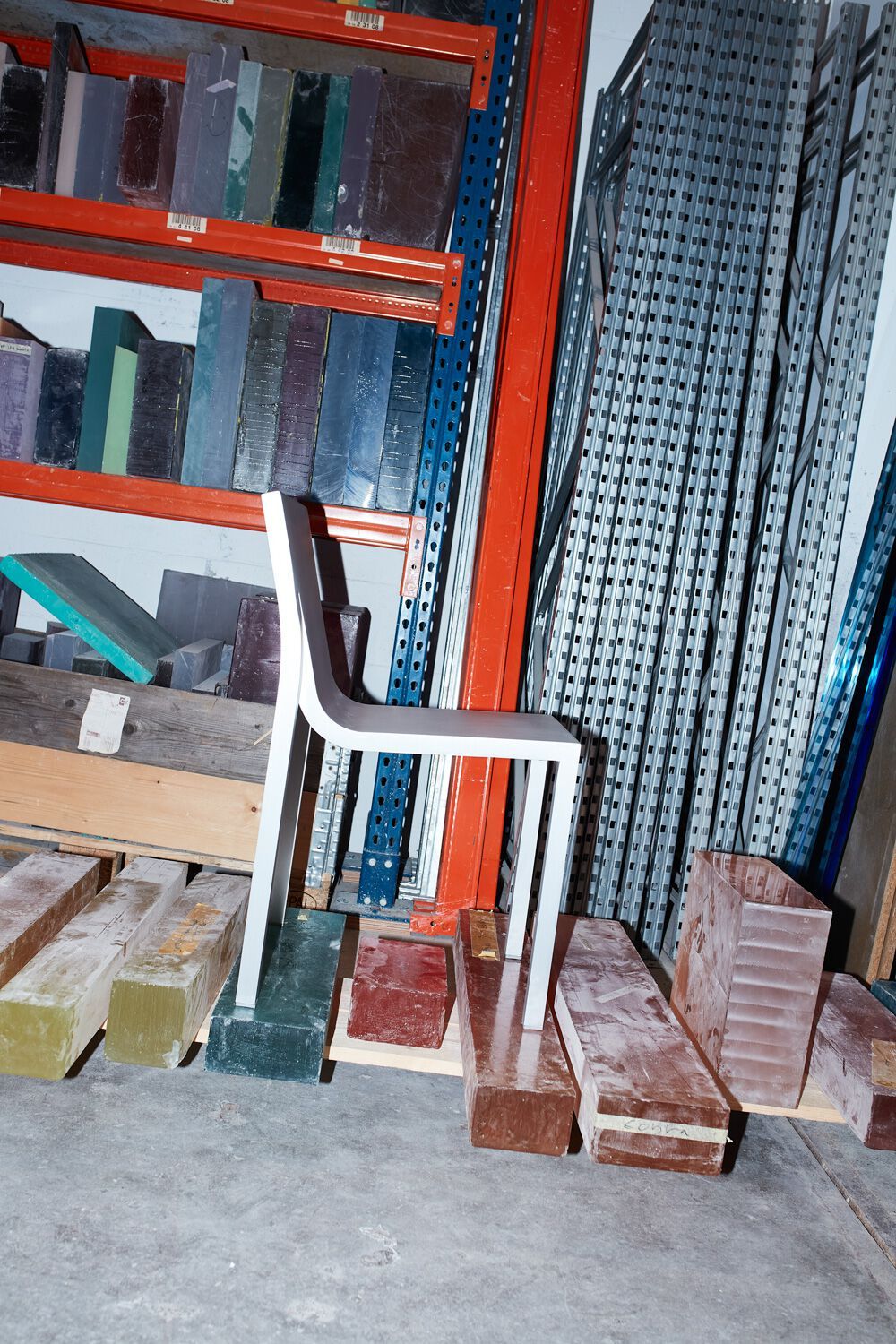 Штабелируемый алюминиевый стул BD Barcelona Stedelijk ARCH-00132726 - Вид №41