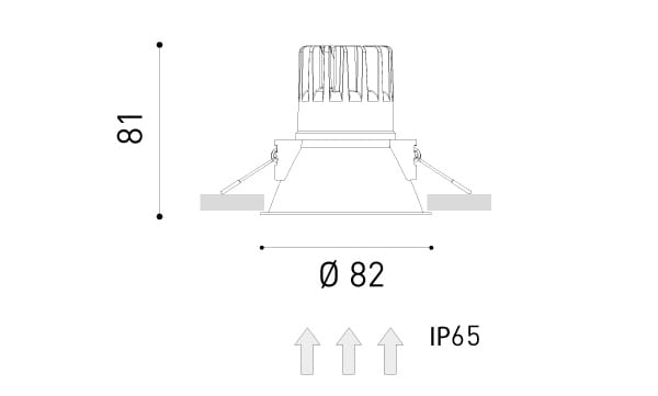 Утопленный светодиодный прожектор Arkoslight своп ARCH-00056648 - Вид №14