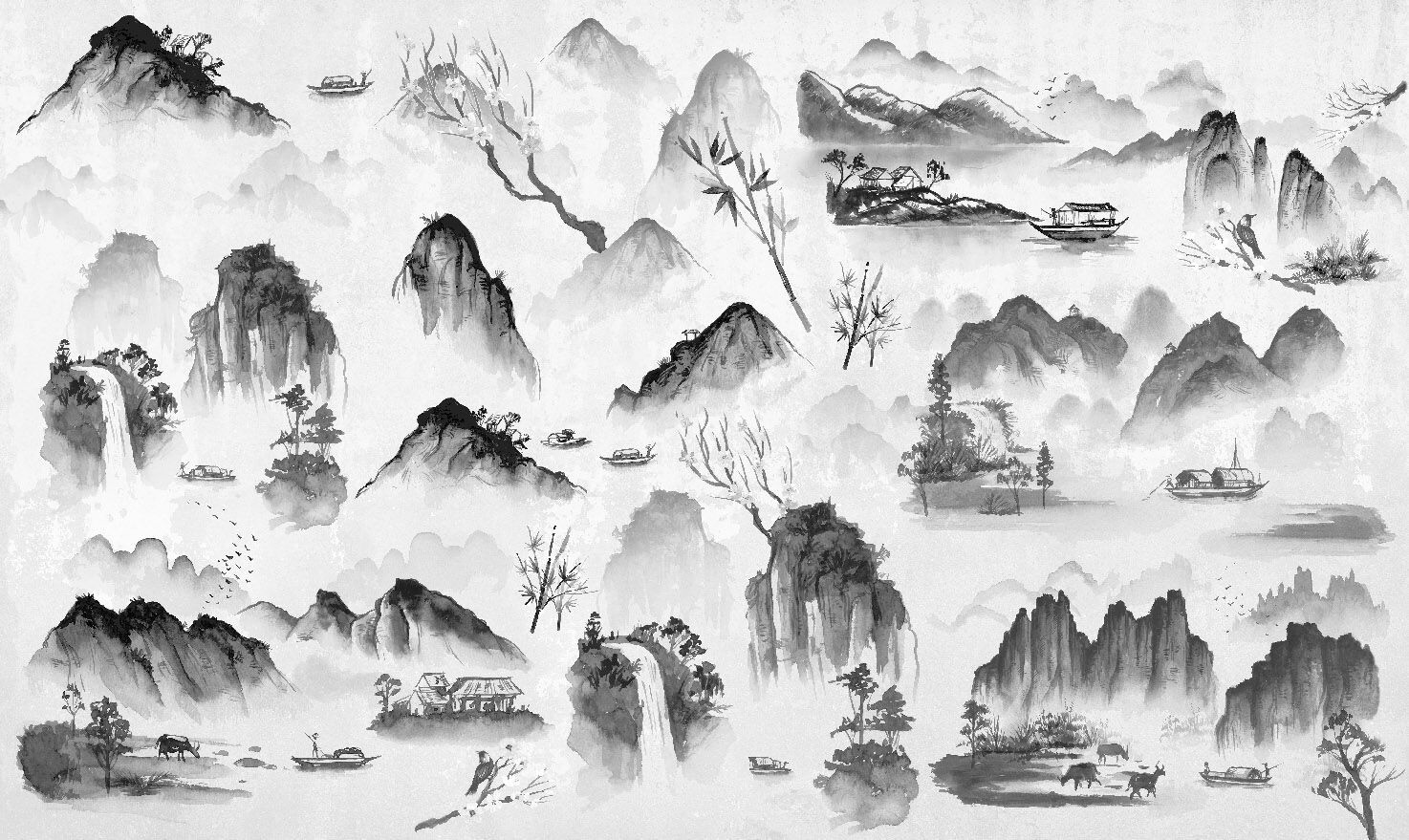 Обои с пейзажами Jannelli&Volpi KUNISAKI ARCH-00118276 - Вид №5