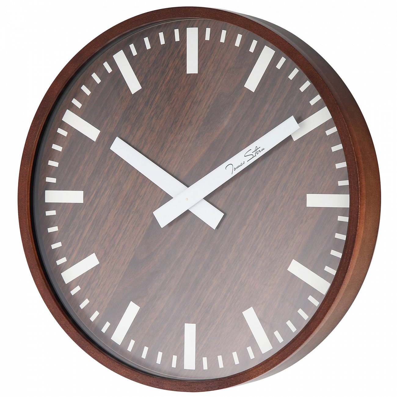 Часы настенные коричневые Tomas Stern 4027 TOMAS STERN ДИЗАЙНЕРСКИЕ 00-3872695 Коричневый  - Вид №1