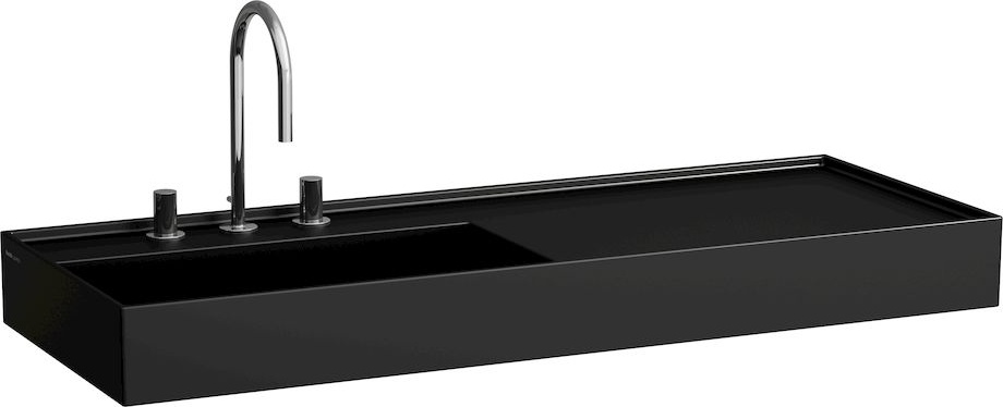 H8133324001581 Раковина, полочка справа, со специальным скрытым сливом LAUFEN PRO - Вид №11