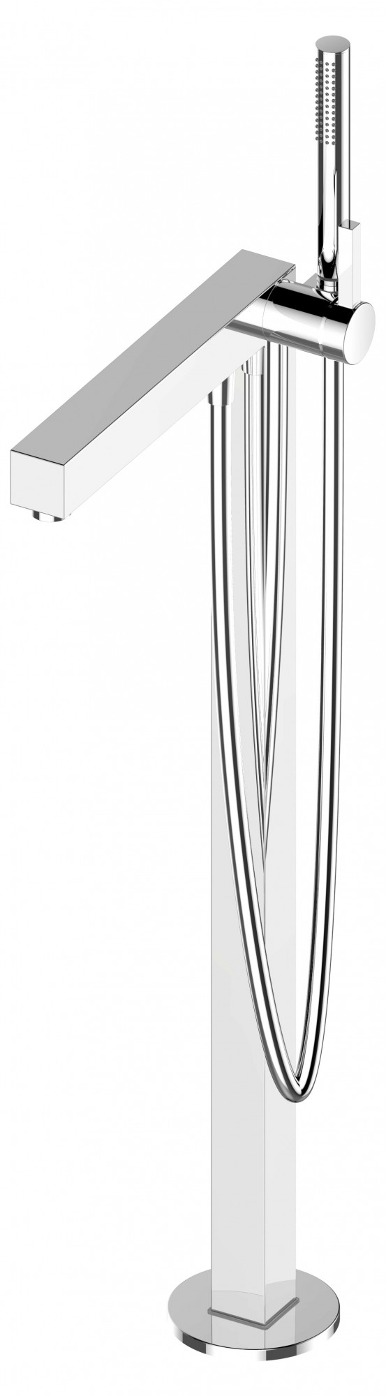 59027010100 Однорычажный смеситель для ванны KEUCO Edition 90