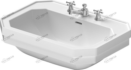 0438700030 Подвесная раковина настенная овальная Duravit 1930 Series