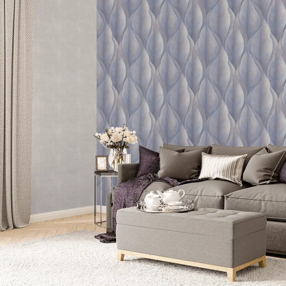 Обои флизелиновые Palitra Planet Olivia коричневые 1.06 м PP72195-65 STLM-2016373 - Вид №3