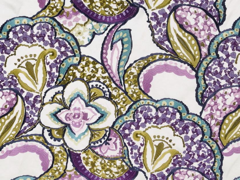 Aldeco Обивочная ткань с цветочными мотивами The show must go on sun-id-1408769 - Вид №1