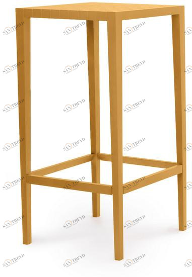 VONDOM Квадратный садовый высокий стол из полипропилена Spritz 56018