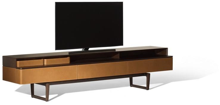 Poltrona Frau Кожаная тумба под ТВ с ящиками La collezione - mobili e complementi sun-id-1429563 - Вид №2