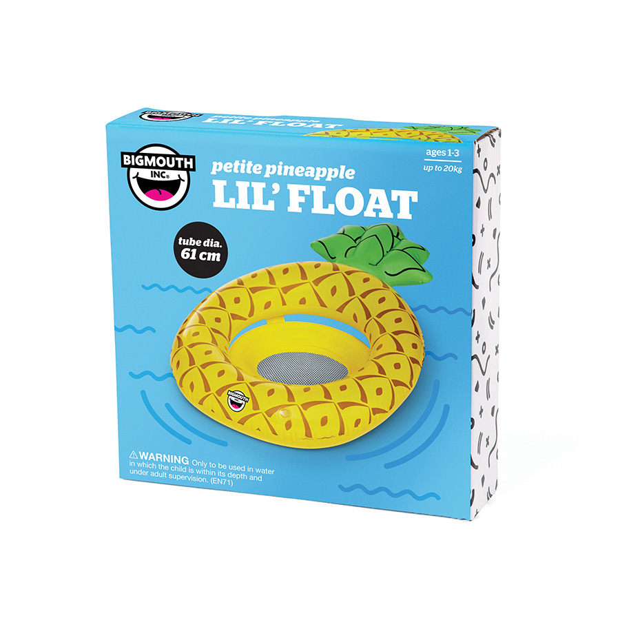 BMLF-0004-EU Круг надувной детский , pineapple BigMouth  - Вид №1