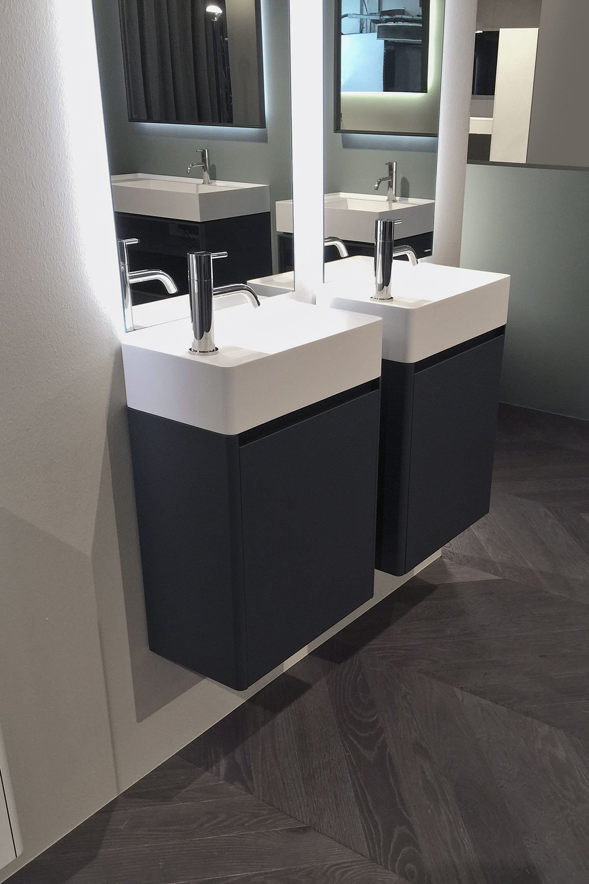 Simplomani Подвесная раковина настенная прямоугольная Antoniolupi  белая  - Вид №2