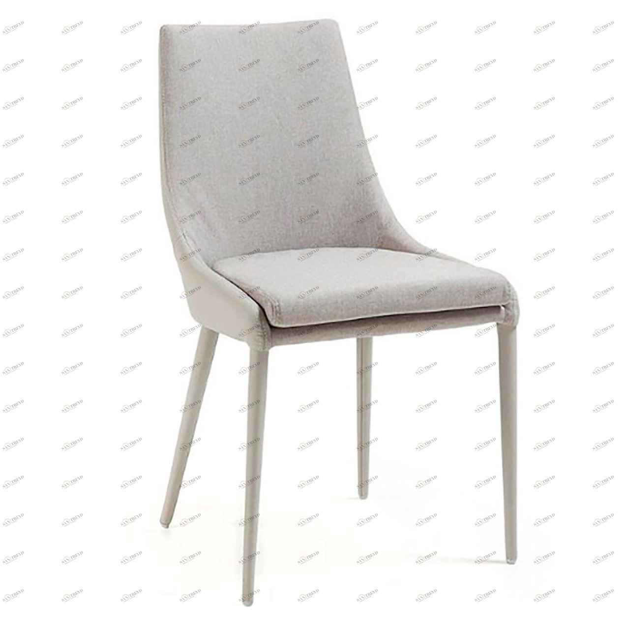 Стул Dant (светло-серый, Pu + ткань) от La Forma LA FORMA  148144 Серый 