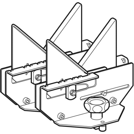GEBERIT 357.800.00.1 Комплект направляющих опор для труб Geberit d50–160, для сварочных аппаратов Media и Universal  - Вид №1