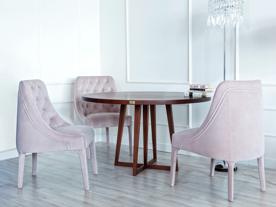 Стол Spider коричневый ICON DESIGNE  178174 Коричневый  - Вид №1