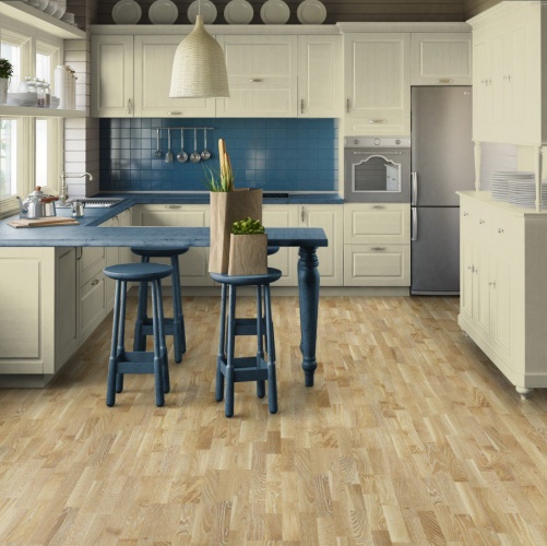 Паркетная доска Tarkett Дуб айвори браш 3100200004 - Вид №4