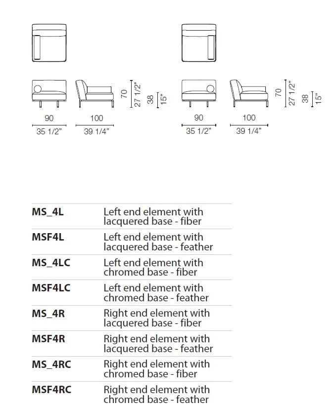 Съемный диван CAPPELLINI Cap Martin Sunset ARCH-00087904 - Вид №14