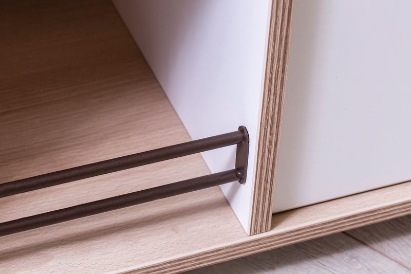 Банкетка с ящиком и полкой для оубви белая Dynamic CILEK DYNAMIC 00-3832103 Белый;бежевый Santreyd  - Вид №3