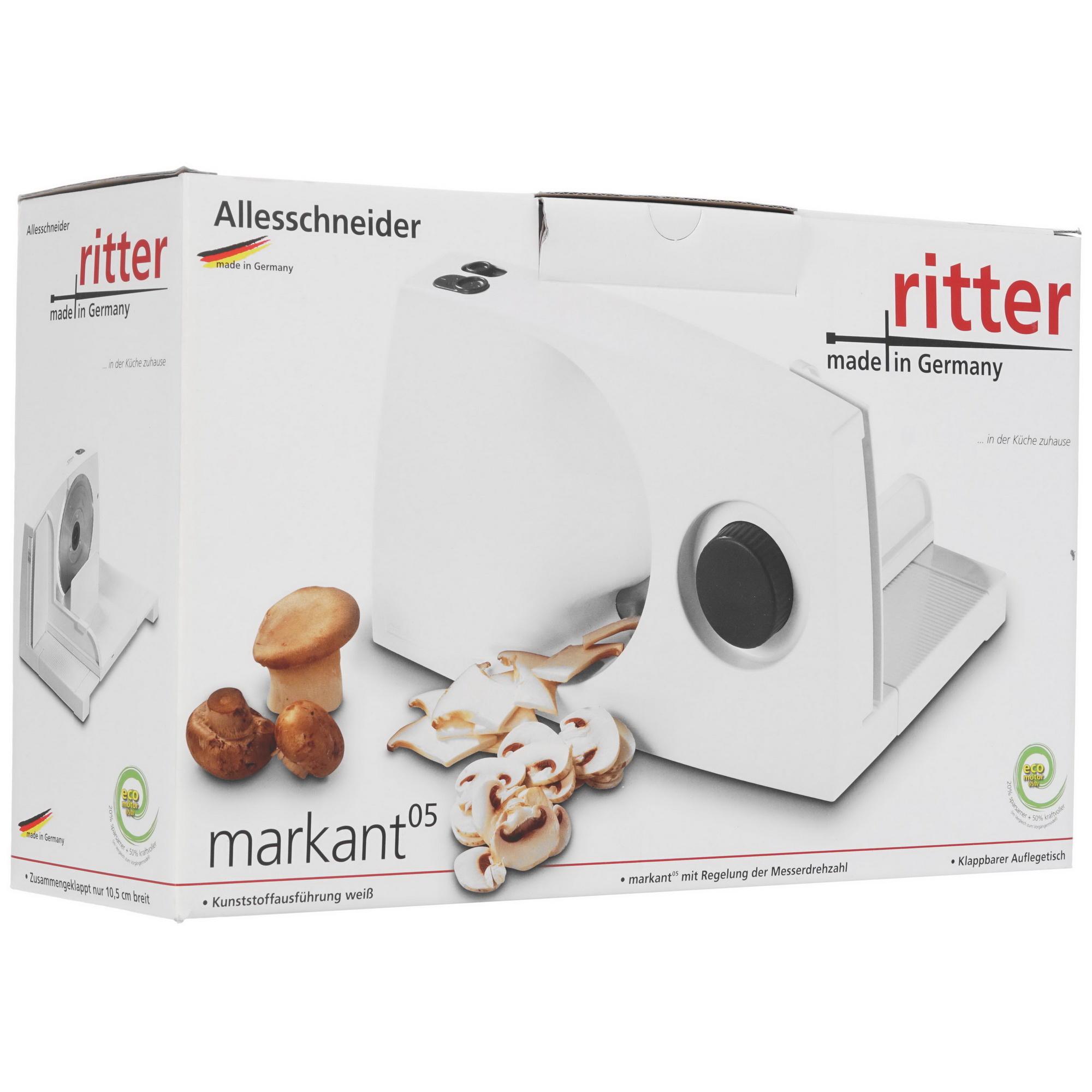 9934374 Ломтерезка Ritter MARKANT05 белый STDN-0142264 - Вид №8