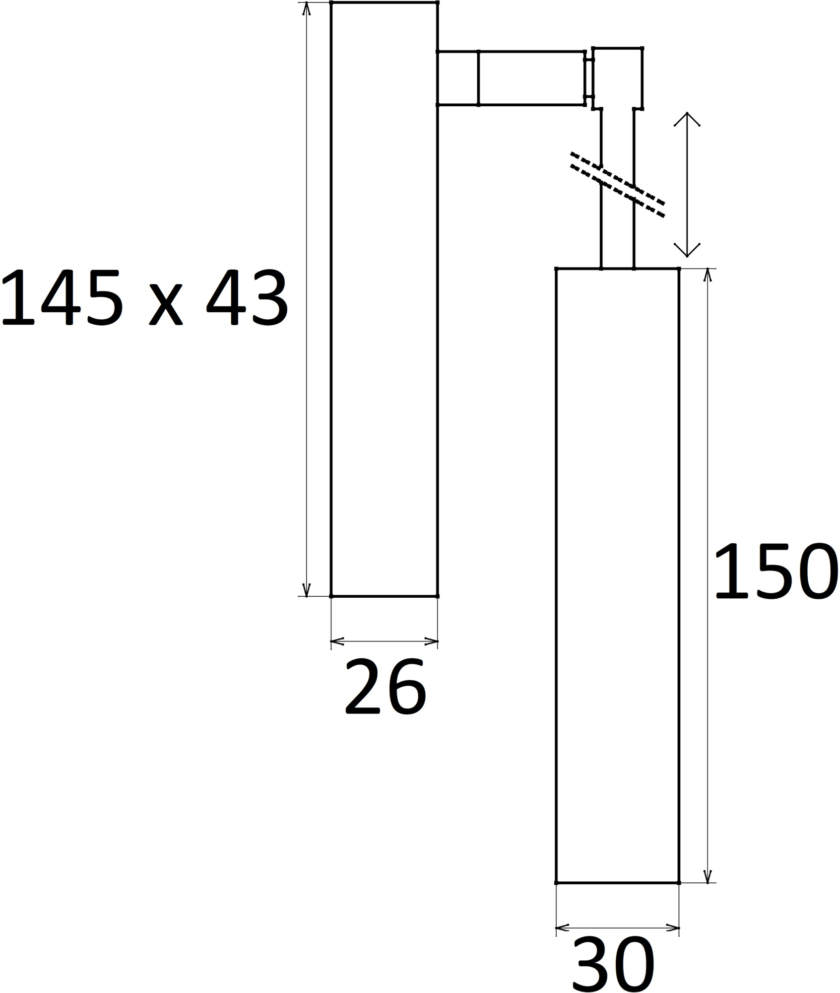 TEKNI-LED Регулируемый настенный светильник Zoom W45 30 - Вид №3