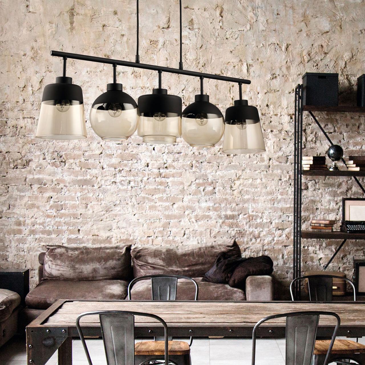 Подвесной светильник TK Lighting Amber 2382 Amber TK LIGHTING ДИЗАЙНЕРСКИЕ, AMBER 223295 Янтарный  - Вид №1