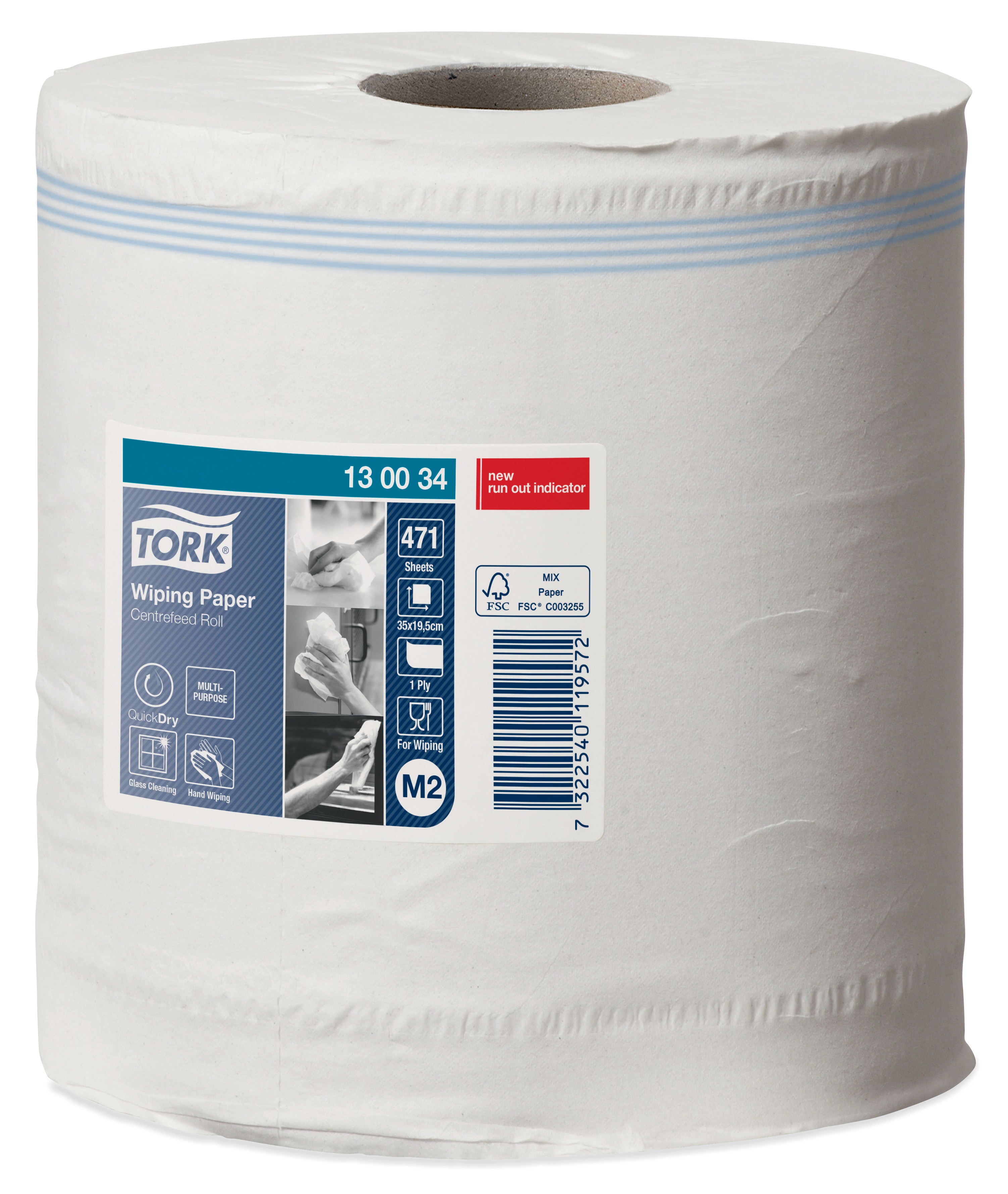 13003450 Бумажная салфетка для легких загрязнений Tork  - Вид №1