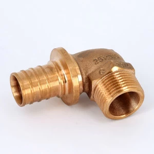 Угол надвижной Н REHAU 25х3/4" бронза