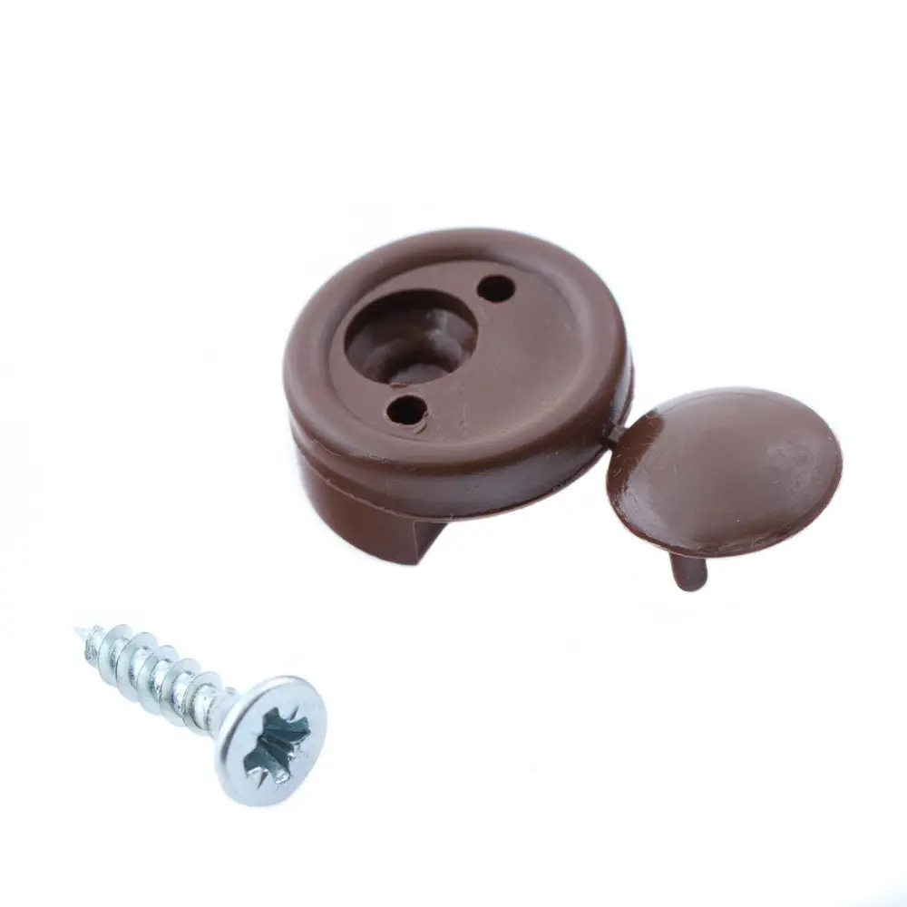 Зеркалодержатель 17 мм пластик цвет коричневый 4 шт Santreyd STLM-2204772