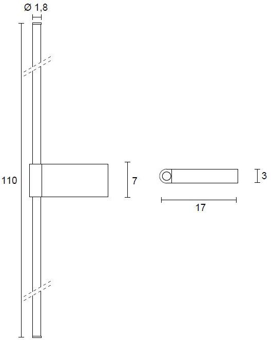 EGOLUCE Светодиодный настенный светильник для картин Lancia 4567 / 4568  - Вид №6