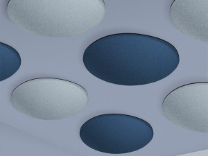 Красочные и легкие потолочные звукопоглощающие панели