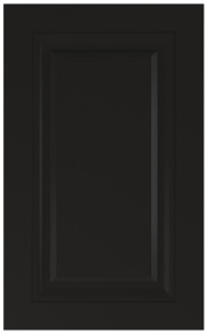 Фасады для кухни Классика Фрезеровка «Монбельяр» Черный грифельный №300