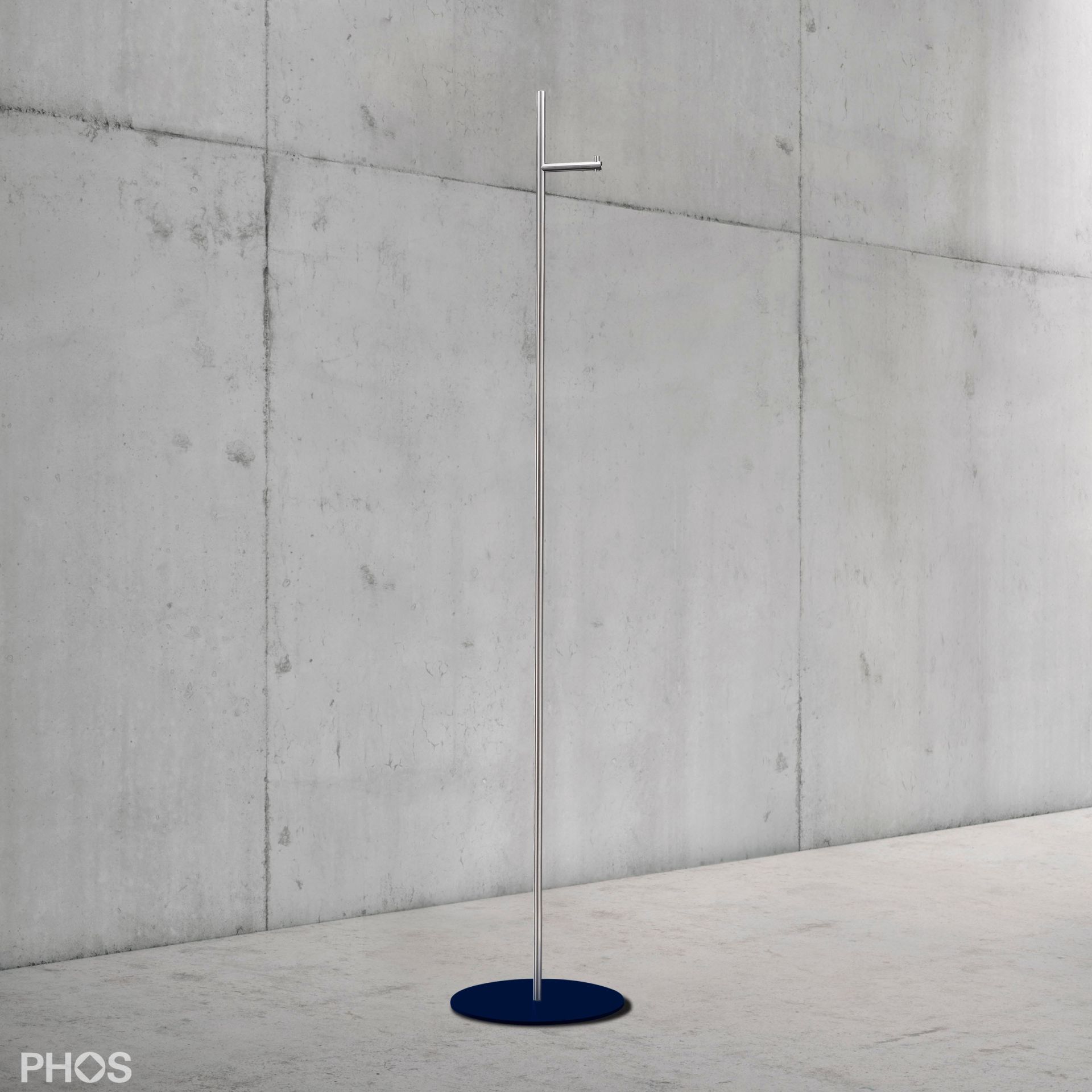 GSTS1S-BPB Вешалка прямая 1s, основание: синее. PHOS  - Вид №1