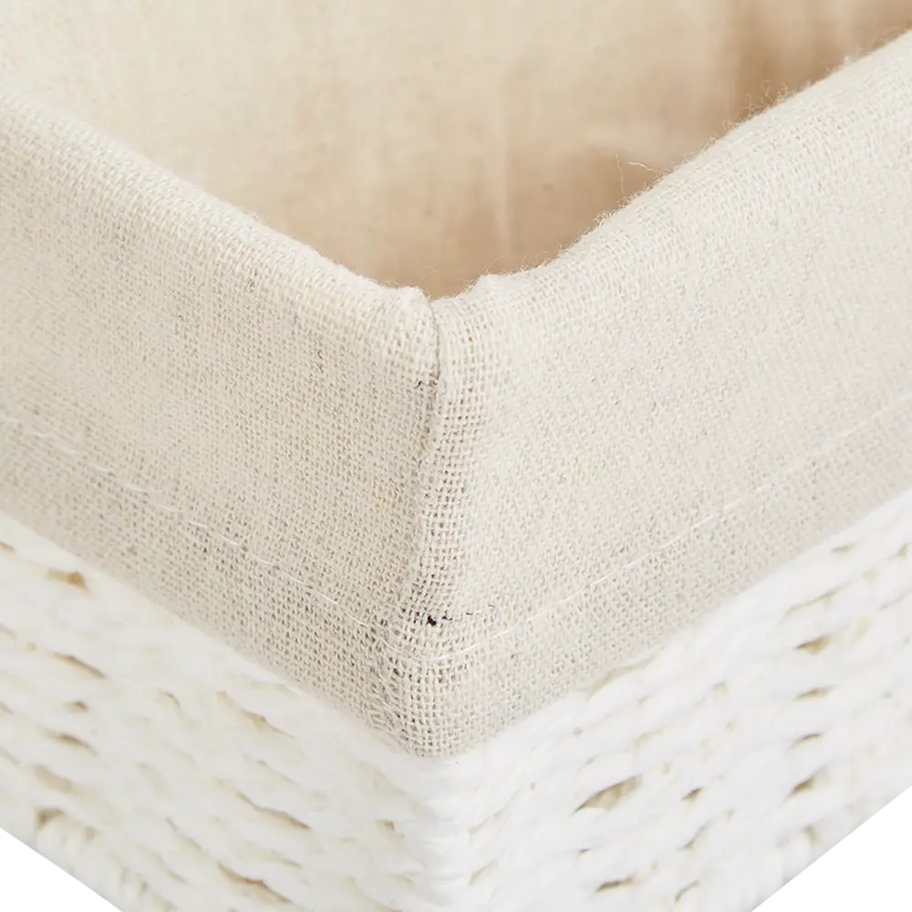 SPACEO Корзина для хранения из бумажных нитей с металлическим каркасом 89344337 Kub STLM-1084531 - Вид №3