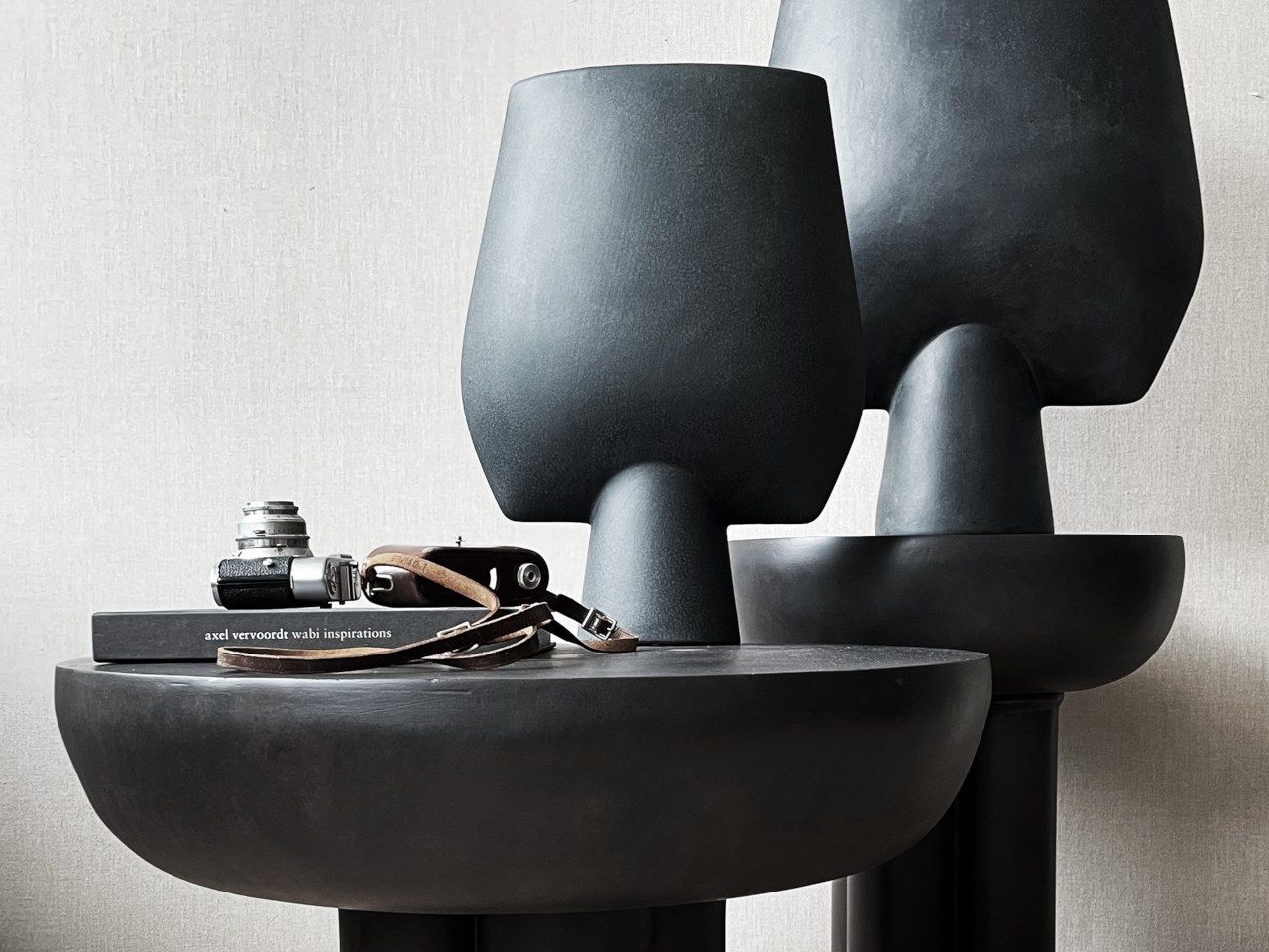 Низкий круглый журнальный столик из волокнистого цемента 101 Copenhagen Crown ARCH-00143243 - Вид №7